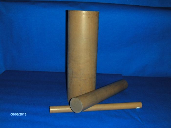 BARRA SÓLIDA DE PTFE CON BRONCE